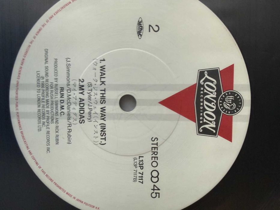Run D.M.C. – Walk This Way Japan | L13P‑7117