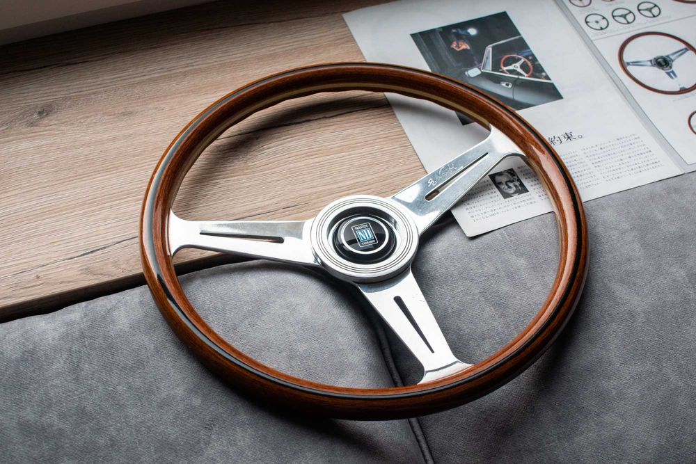 ORYGINALNA drewniana kierownica Nardi Torino Classic 365mm z Japonii