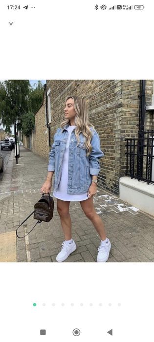 Куртка джинсова джинсовка оригінал Zara
