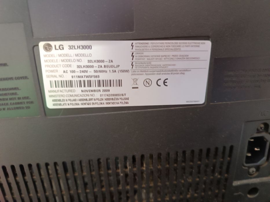Televisão LCD LG 32"