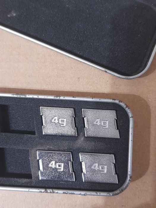 Pesos para rato de gaming da Logitech