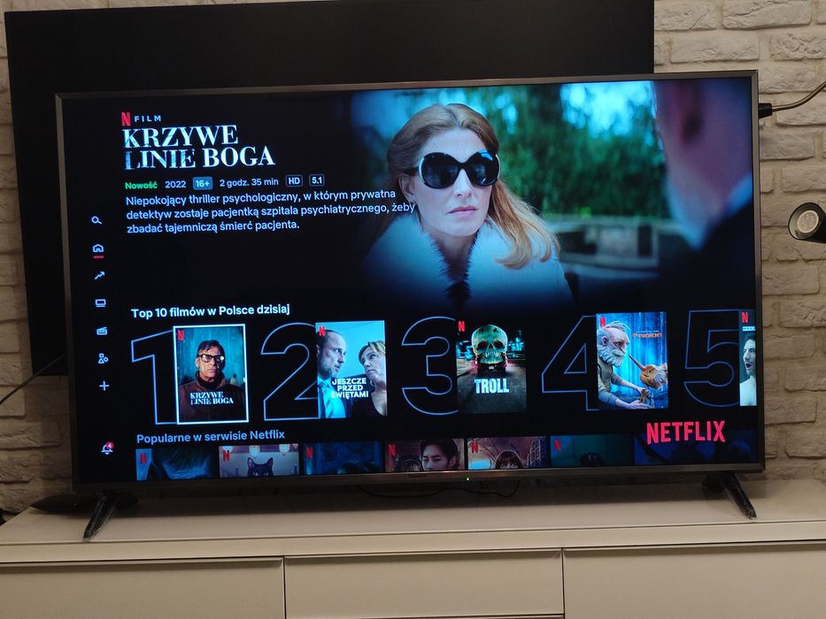 Panasonic 55'' DVB-T2 4K HEVC 4K PEŁEN KOMPLET