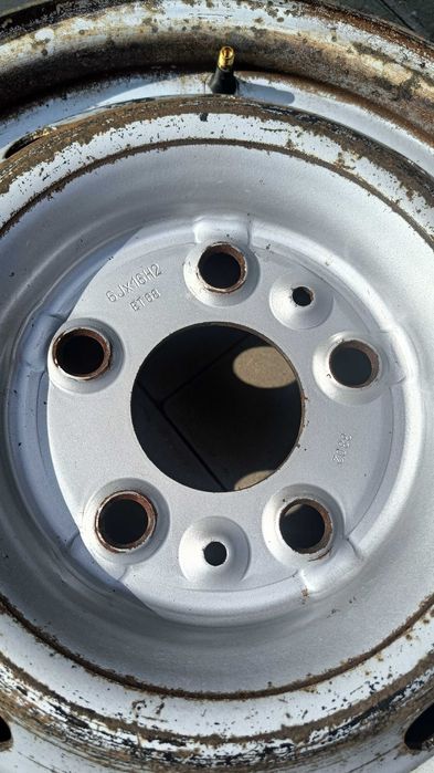 1x Felga Stalowa 16 Cali 5x130 6Jx16H2 ET68 Jumper Ducato Boxer