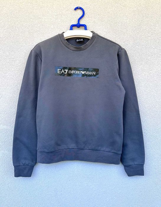 Bluza Emporio Armani EA7 męska szara r. S