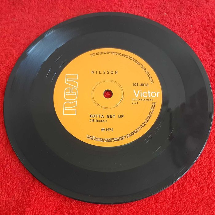 Disco Vinil Single Nilsson - Without You / Gotta Get Up