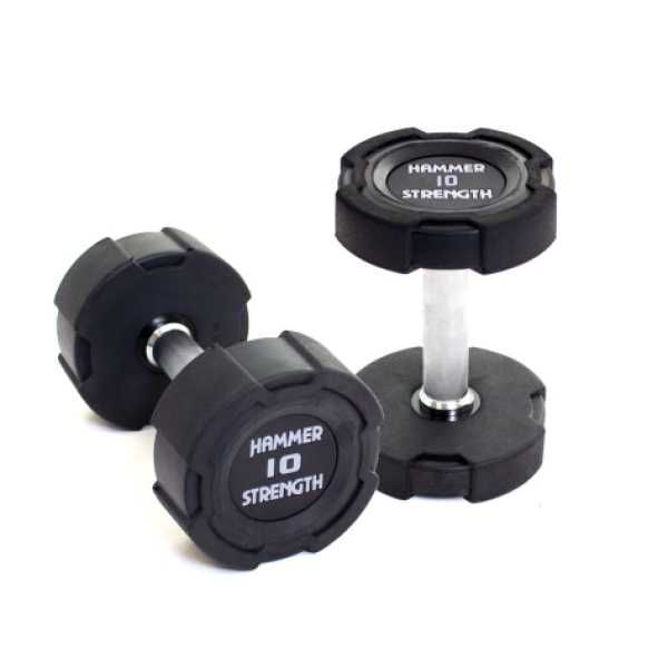 Гантелі Hammer Strength 2,5-50 кг уретанові