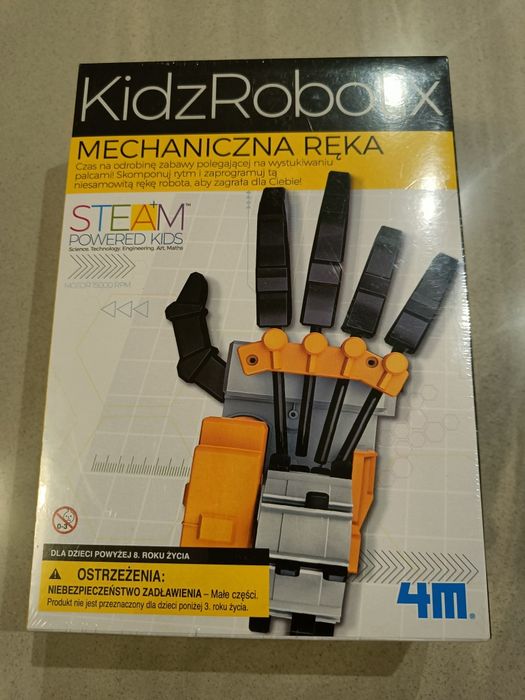 Kidz robotik mechaniczna ręką Nowa