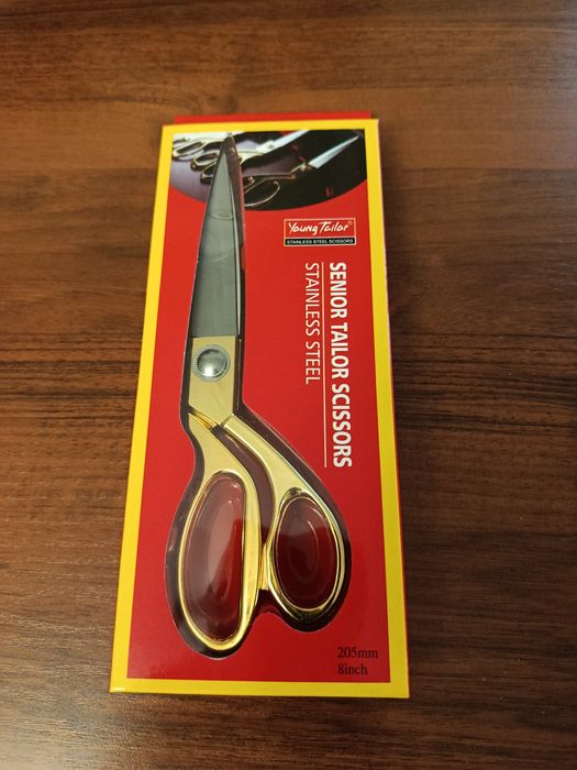 Nożyczki krawieckie metalowe