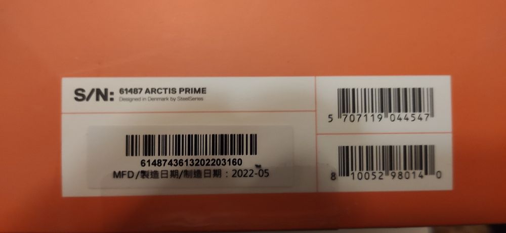 Навушники з мікрофоном SteelSeries Arctis Prime (61487)