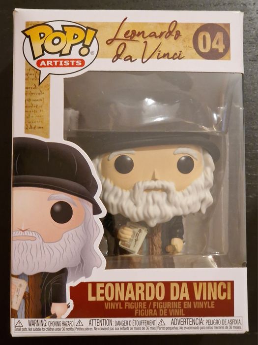 Funko Pop Leonardo da Vinci #04