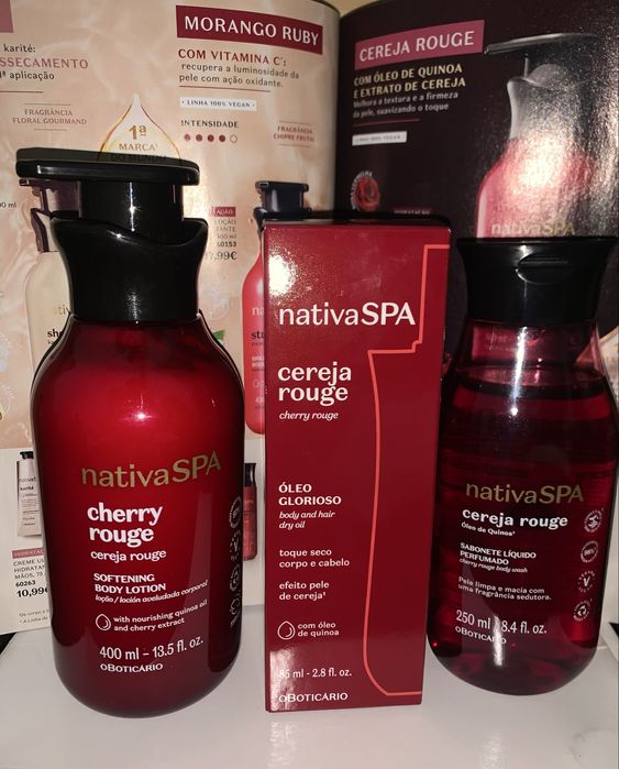Kit Nativa SPA Cereja Rouge Oboticario
