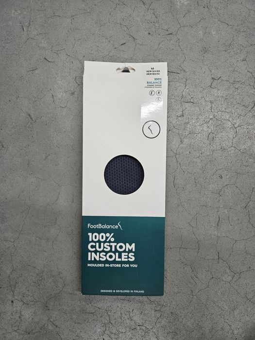 Wkładki customowe do butów Footbalance wygrzewane