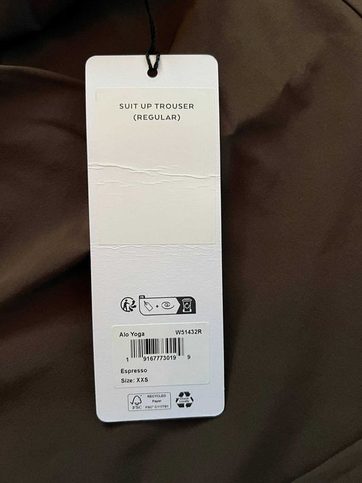 Alo yoga штани нові Suit Up Trouser (Regular) XXS, XS, M