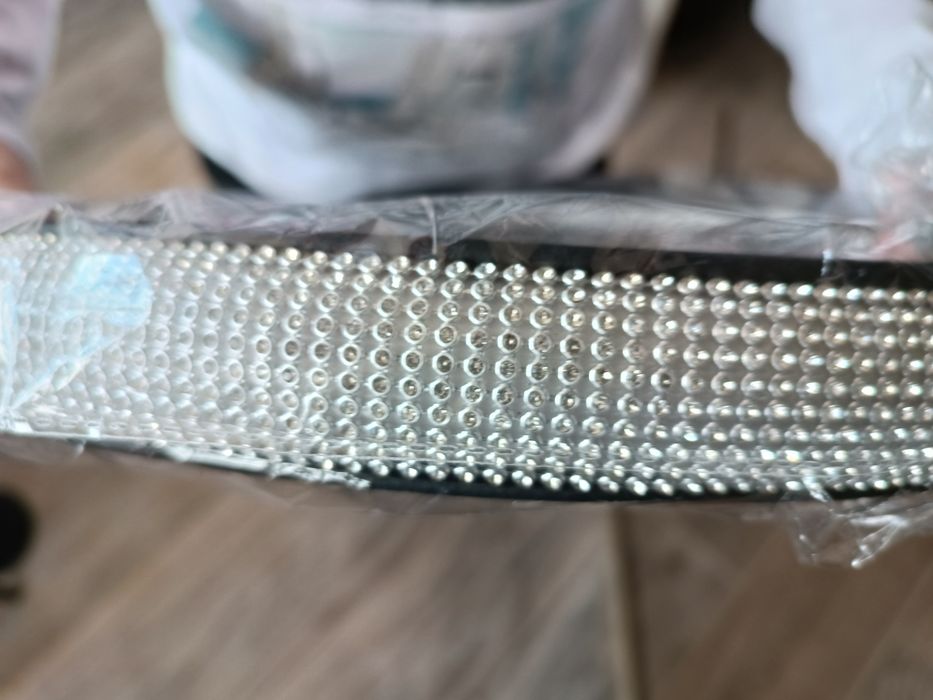 Чехол на руль, кермо з  камнями з стразами