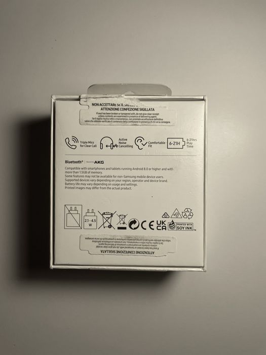 Galaxy buds FE białe NOWE