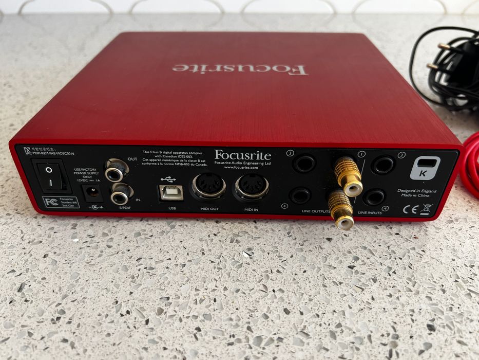 Focusrite Scarlett 6i6 2nd Gen
