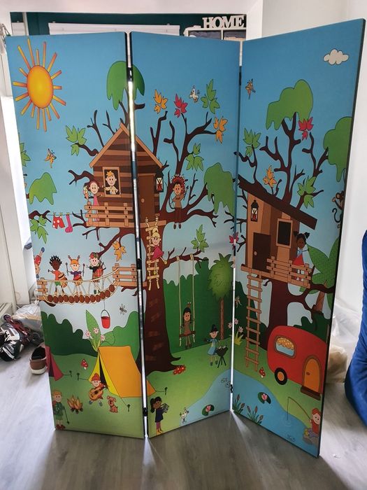 Parawan 3 - częściowy "szczesliwe dzieci"