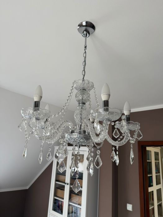 Lampa sufitowa- szkło
