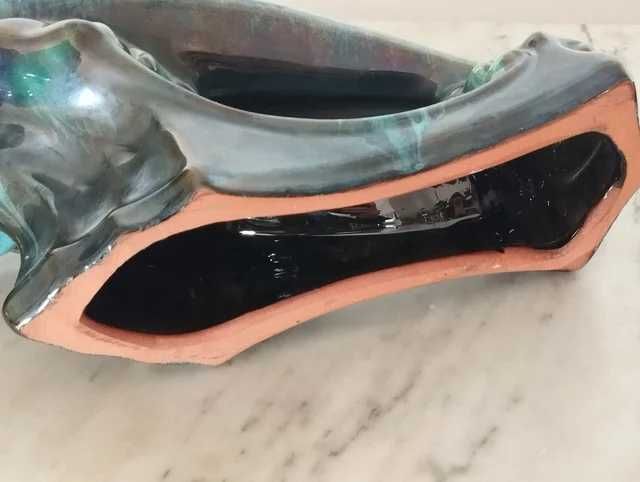 Cerâmica Blue Montain - Conjunto Golfinho e Cavalo