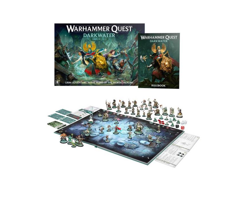 Warhammer Quest - Darkwater Game Content (Без фігурок)
