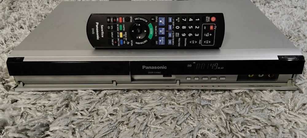 Nagrywarka DVD HDD 320GB Panasonic DMR-EX96C HDMI pilot Przegraj kasety VHS