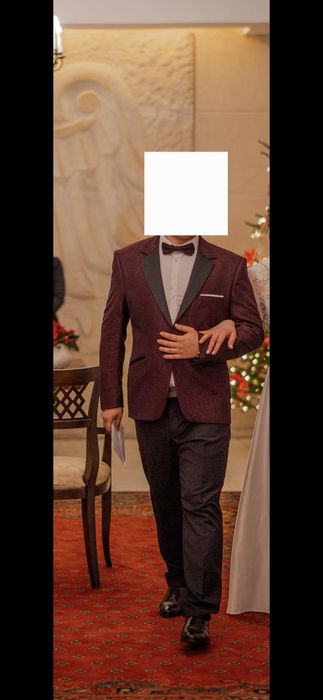 Garnitur męski+ mucha