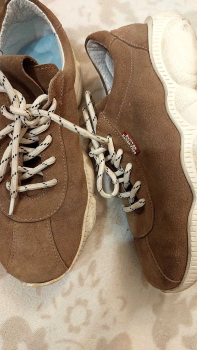 Кросовки натуральная замша