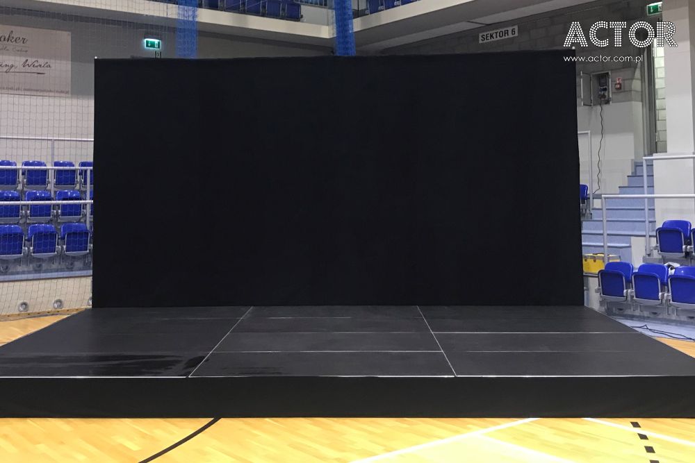 Podesty sceniczne scena wynajem podestów sceny wypożyczenie - KATOWICE