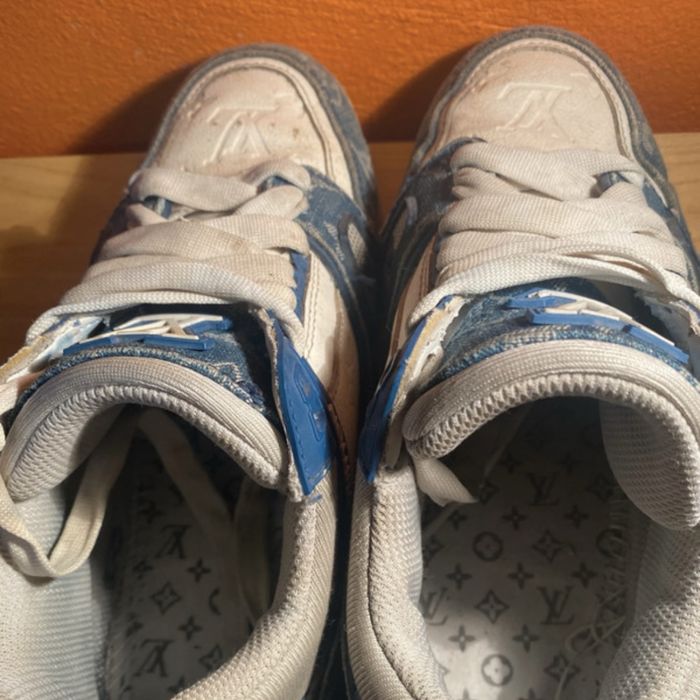 Tenis Louis Vuitton LV Azuis Escuros