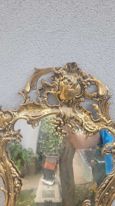 Espelho Latão Antigo