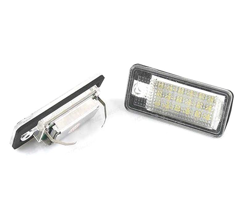 LUZES MATRÍCULA PARA AUDI A3 A4 A6 Q7 CANBUS LED