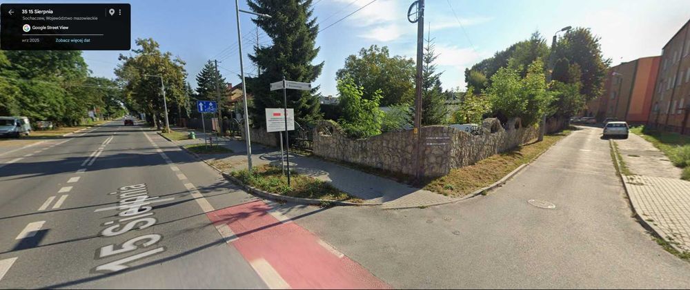 Działka 1057 m² | Sochaczew | ul. 15 Sierpnia | Centrum - Widok 5