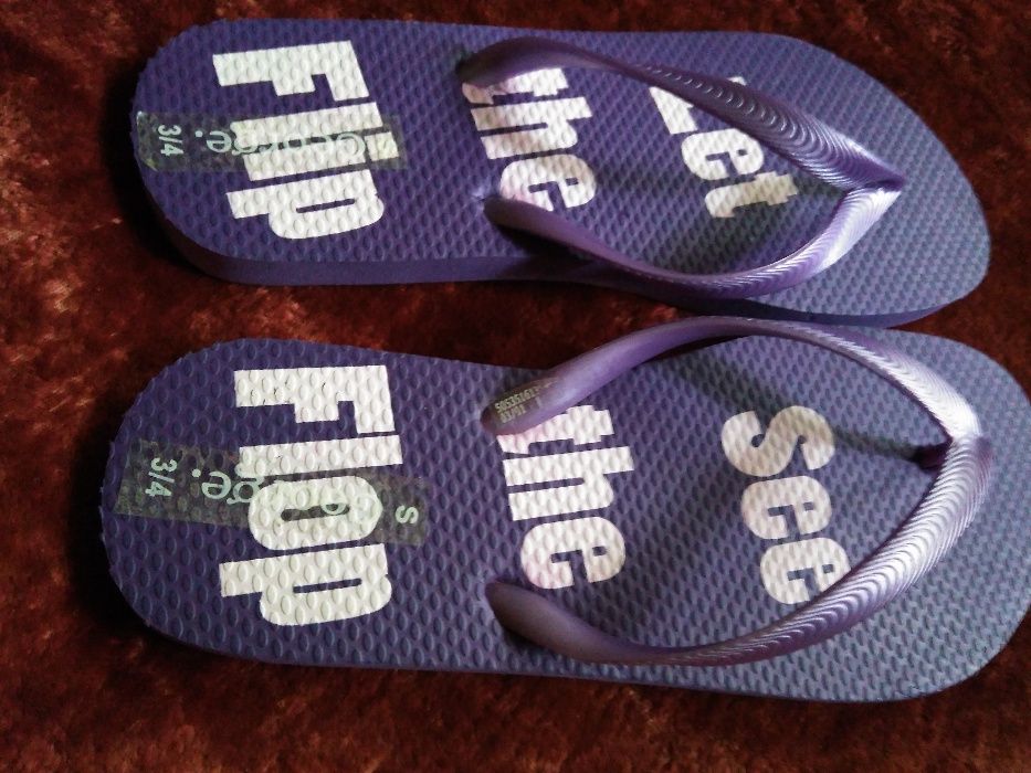 Тапочки вьетнамки George 39 размер 24.5 см длинна