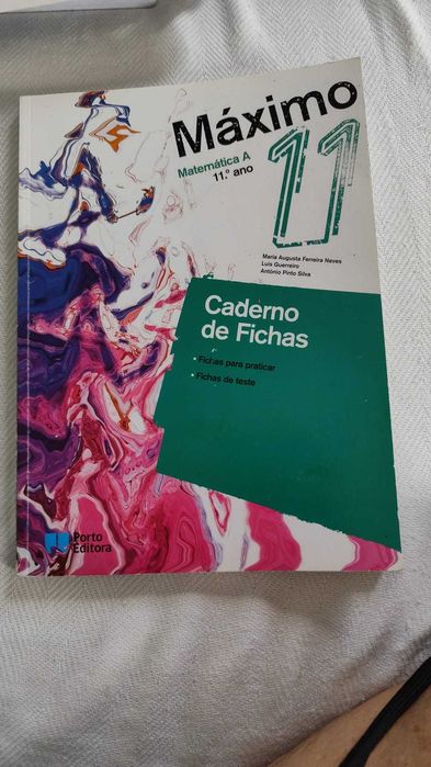 Cadernos de Fichas Matemática - Máximo 10, 11 e 12