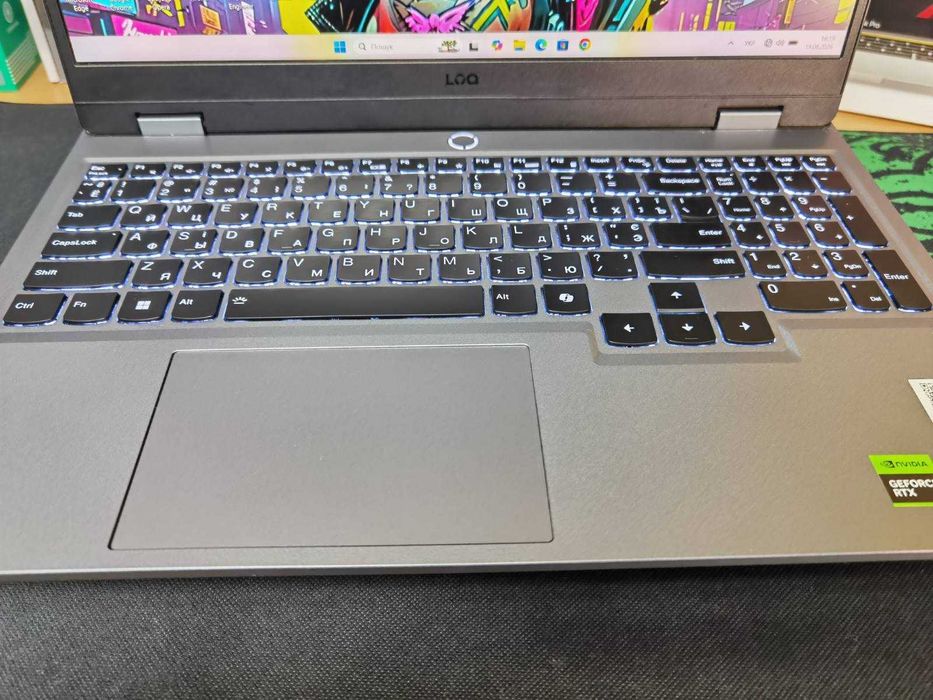 Lenovo Loq 15IAX9/Intel Core I5 12450HX 4.40/RTX 3050 6 gb/Дiсплей 15.6" FHD IPS 1920 x 1080 144 Hz/Ram 16