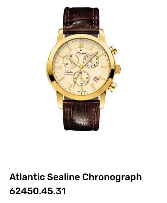 Nowy zegarek męski Atlantic
