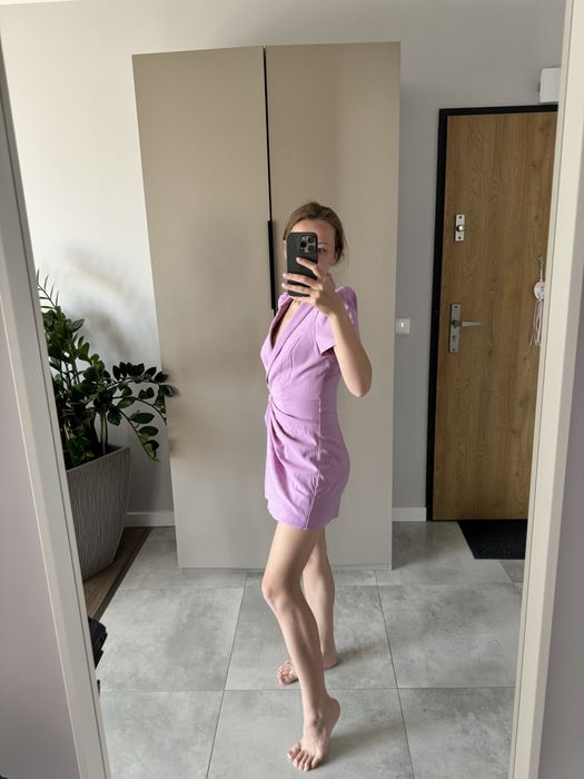 Sukienka / kombinezon kopertowy Zara