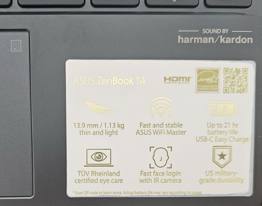Asus ZenBook 14 UX425E