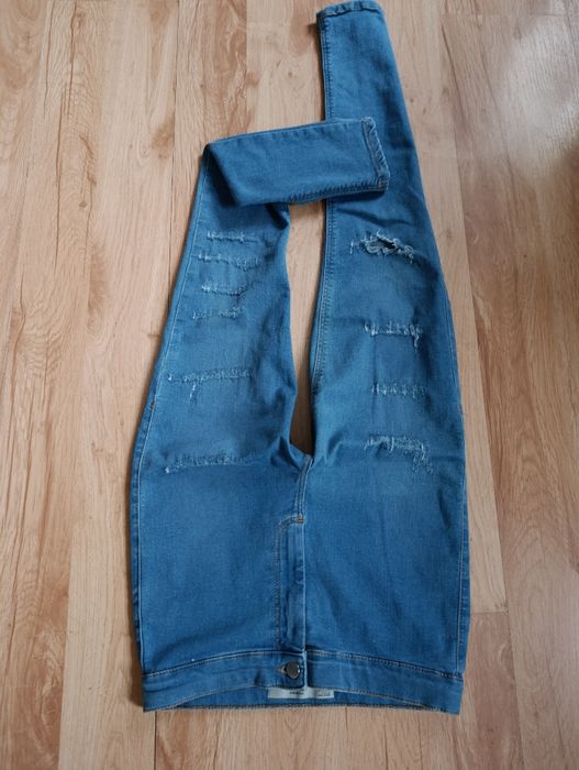 Jeansy rurki topshop Moto L