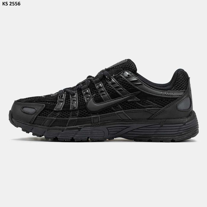 Чорні кросівки Nike P-6000 Triple Black