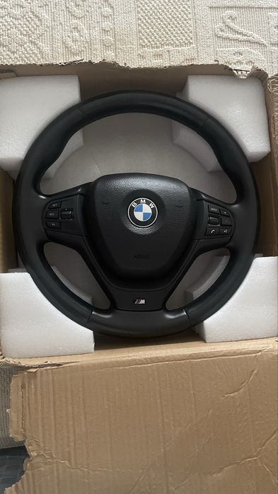 Volante BMW M Sport Original OEM + Airbag | Multifunções | Série F | Excelente Estado