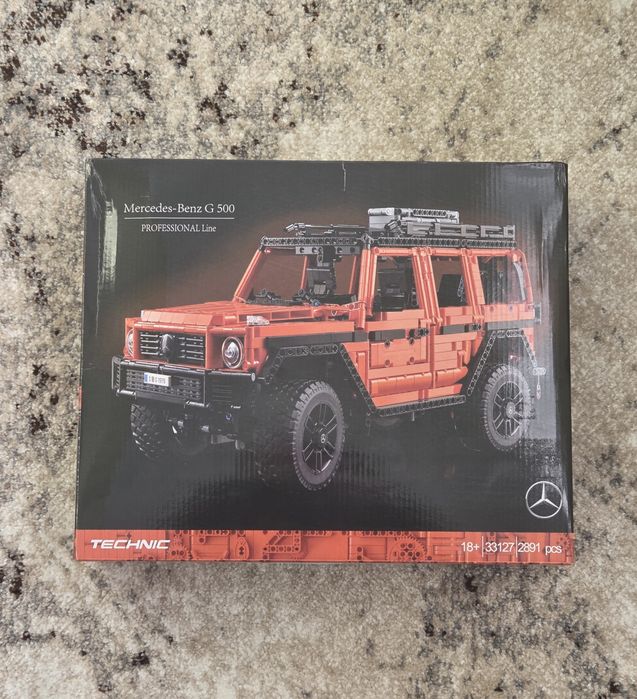 ‼️З коробкою ‼️ Конструктор Mercedes G-500 2891 деталі (42177)