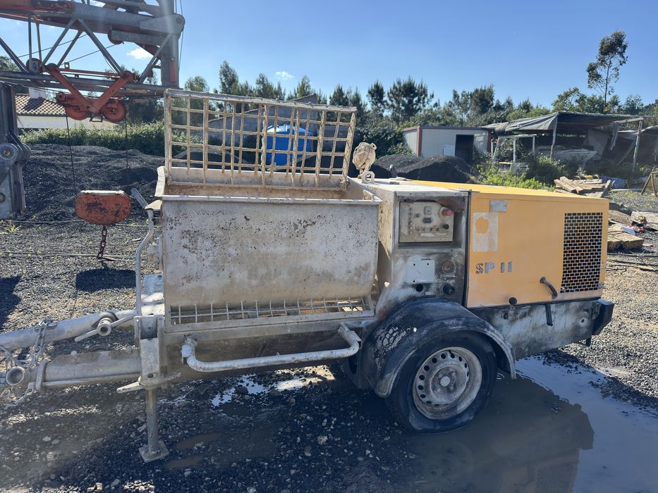 Putzmeister SP11 Bomba de Projetar/Rebocar