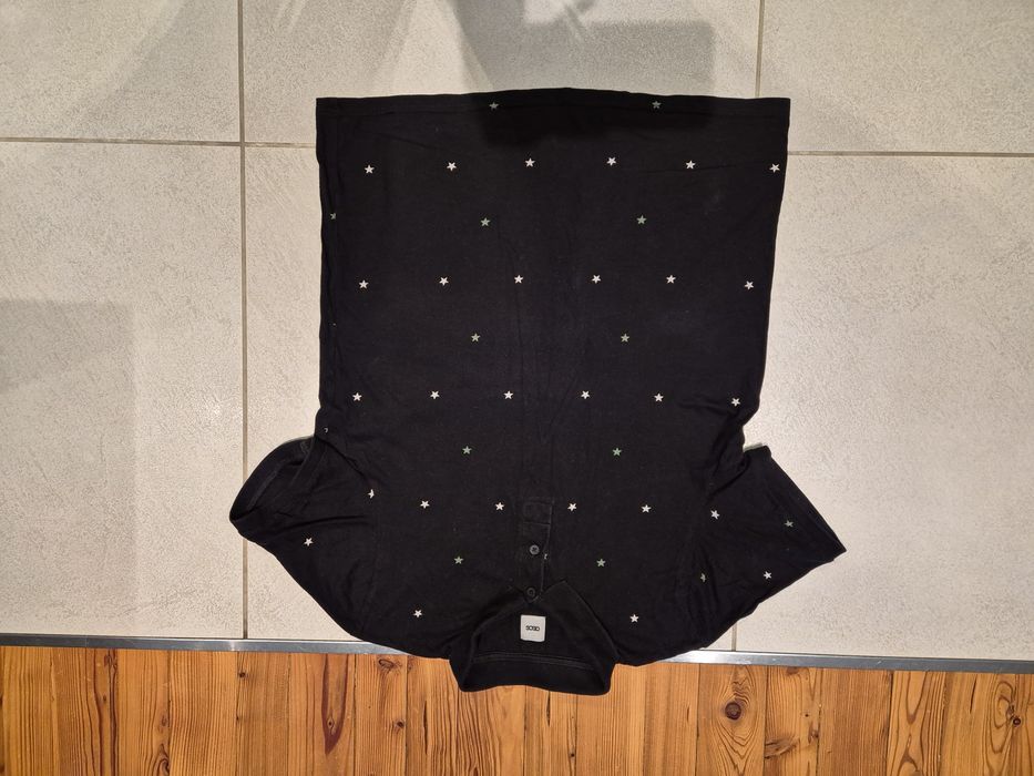 Czarna koszulka L 40 ASOS polo koszulka bluzka