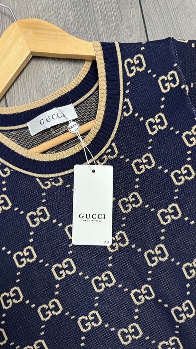 Кофта футболка поло американка Gucci