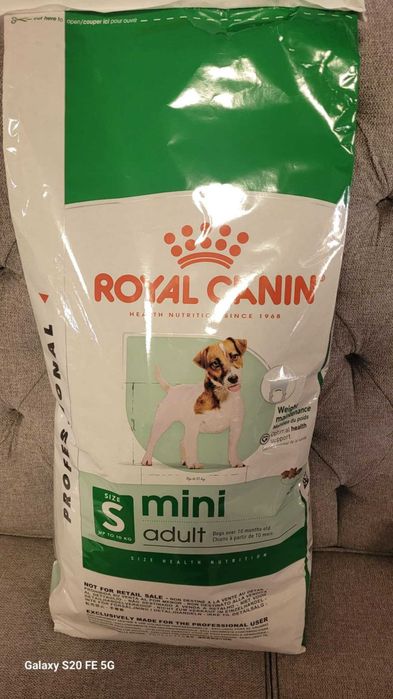 ROYAL CANIN Mini Adult 15 kg dla psów od 10m-ca + GRATIS miska