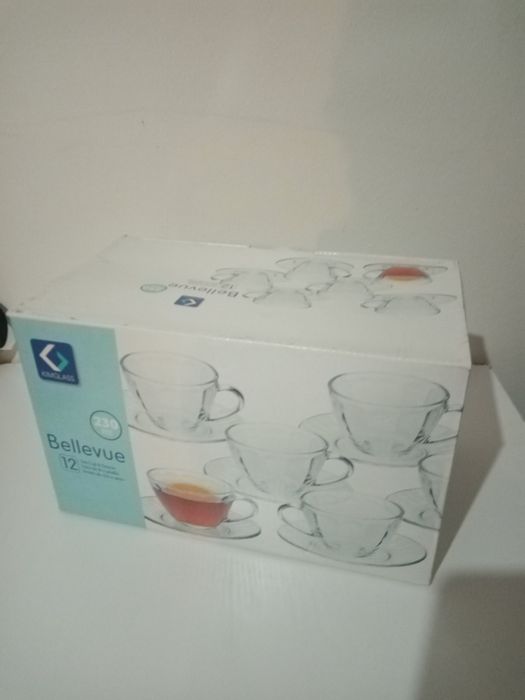 12 Conjunto Chavenas de chá