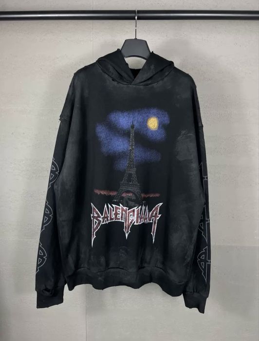Худи balenciaga paris