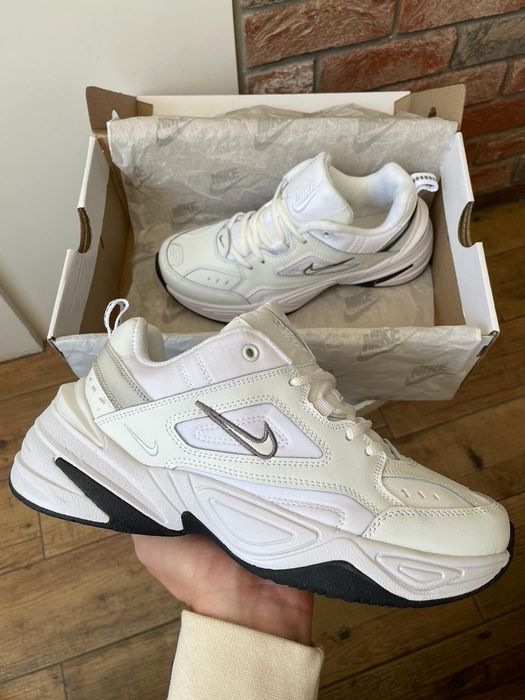 Без предоплат Шкіряні кросівки Nike M2K Tekno Essential White