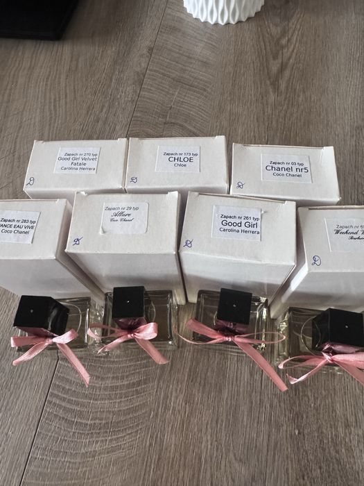 Perfumy damskie 8x50 ml